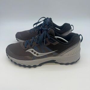 Saucony Excursion TR14 Men’s Size 8US Trail Running Shoes Gray Blue S20584-4